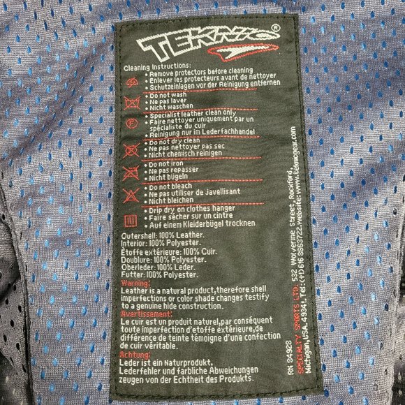 Teknic Chicane Leather One Piece Motorcycle Track Racing Suit Purple Size 44 - Picture 11 of 11